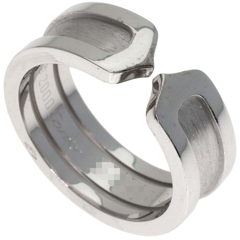 CARTIER 18k Silver Ring #50